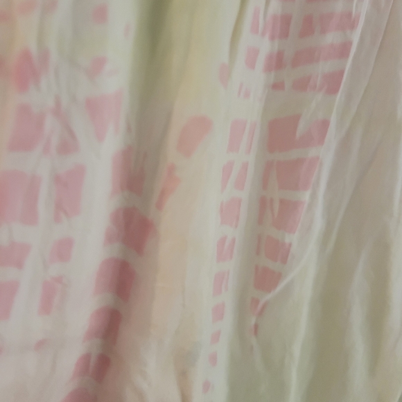 NWT LACAUSA by Anthropologie Tie-Dye Short Sleeve Dress - Picture 10 of 12